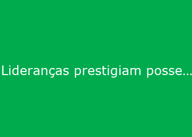 Lideranças prestigiam posse da nova diretoria da ACIJS, nesta quinta-feira (27), no Centro Empresarial de Jaraguá do Sul